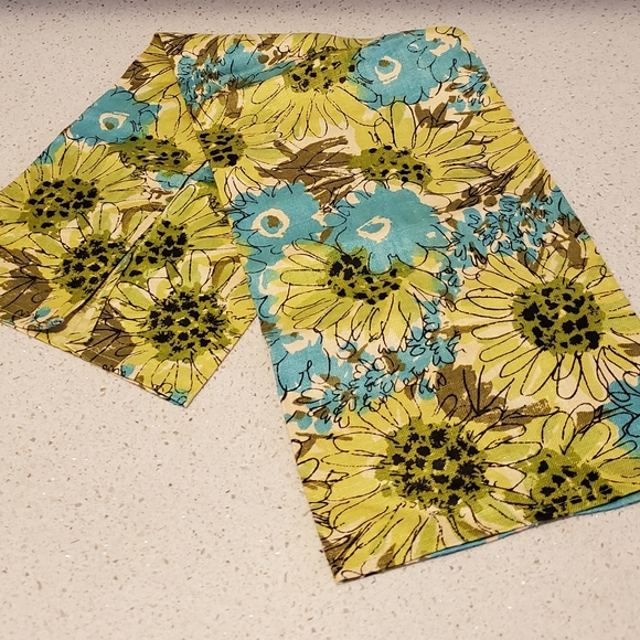 Mid-century floral dish towel - Picture 2 of 6
